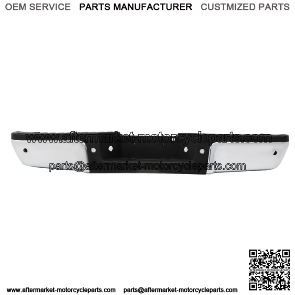 For 2008-2016 Ford F-250 F-350 Super Duty Chrome Steel Rear Step Bumper Assembly - Image 2