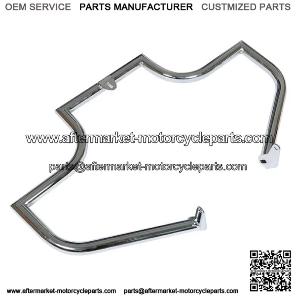 For Heritage Softail 2000-2017 Highway Engine Guard Crash Bar - Image 3