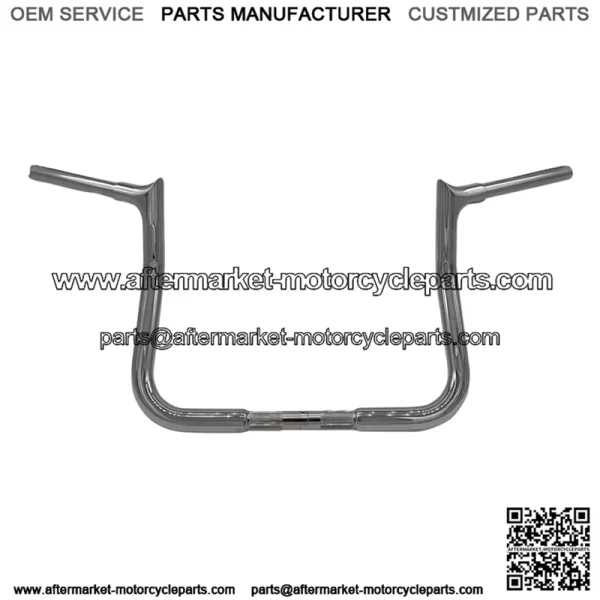 Inc. 1-1/4" EZ Install Pointed Top Handlebar 11" Chrome 905011