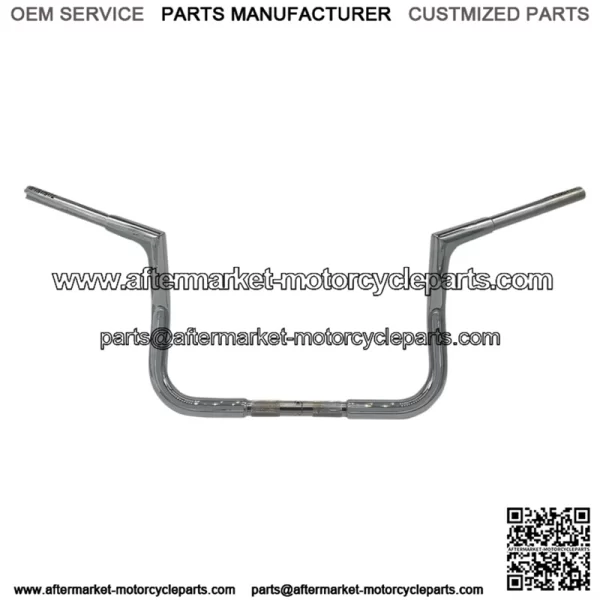 Inc. 1-1/4" Flat Top Handlebar Chrome 705010
