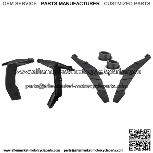 Extended Front + Rear Fender Flares For Polaris RZR XP 1000 / 4 1000 2014-2023 (For: Polaris)