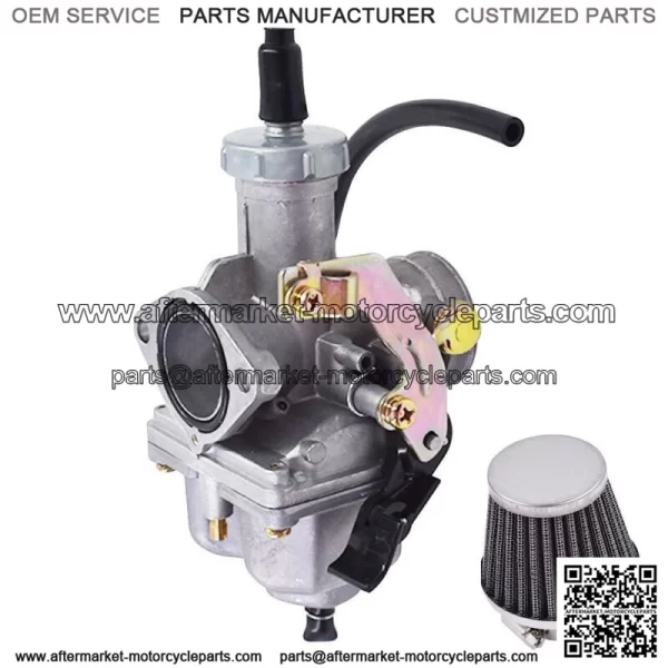 Carburetor W/ Air Filter For Honda ATV ATC200S Sportrax 250 TRX250EX Carb - Image 4