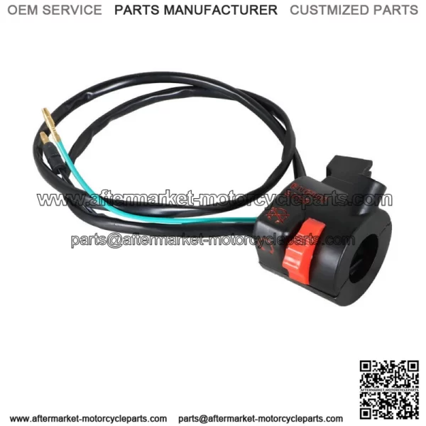 New Right Handlebar Kill Switch For Honda 04-21 CRF50F Housing #V119 - Image 2