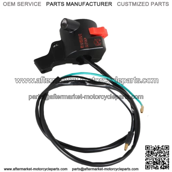 New Right Handlebar Kill Switch For Honda 04-21 CRF50F Housing #V119 - Image 3