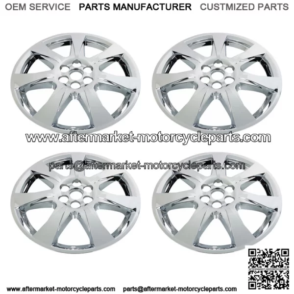 4X Chrome 20" Hubcaps For Cadillac SRX 2010-2013 Wheel Cover Hub Caps Rim Cover - Image 2