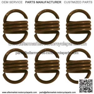 A30897 6 Brake Disc Actuating Actuator Springs For IH Fits IH Fits FARMALL 400