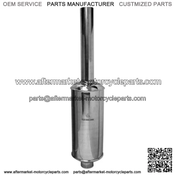 357288R92 Stainless Muffler Fits FARMALL Tractors M W6 40 50 400 450
