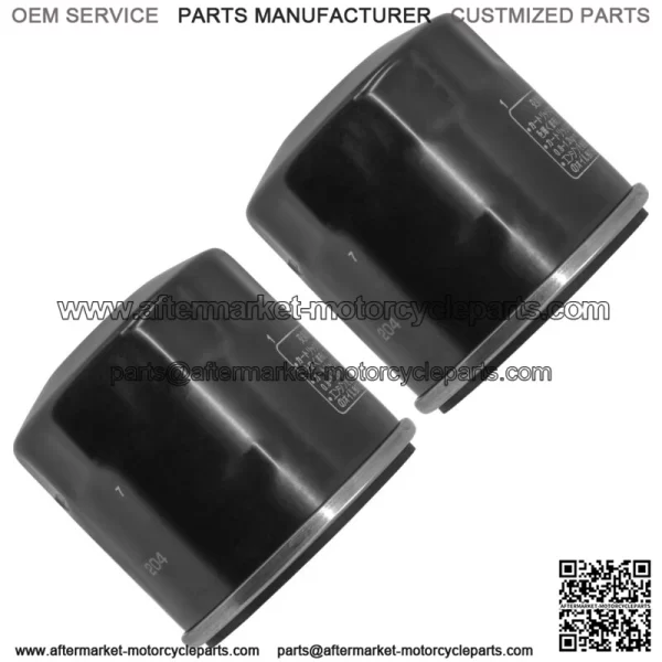 2 Pack Oil Filter for Yamaha YXR660 Rhino YZF R6 599 XJ6 Diversion 600 2006-2018 - Image 3
