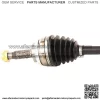 For 2009-2012 2013 Toyota Matrix S Wagon 2.4L FWD Front CV Axle CV Joint Shaft (For: Toyota) - Image 3