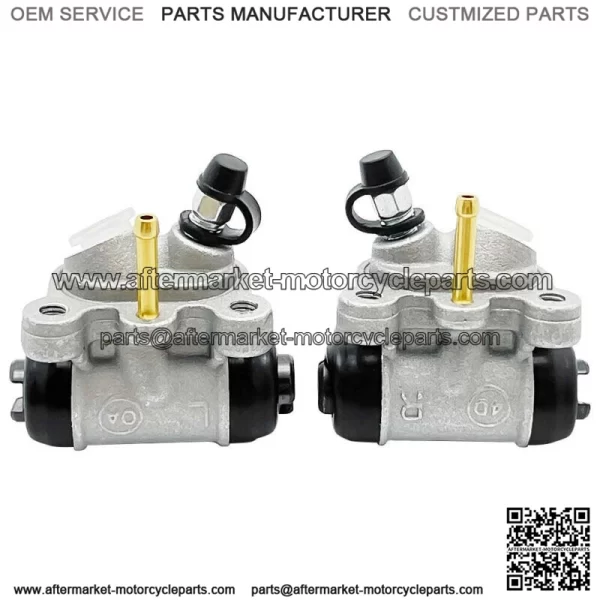 Front Brake Wheel Cylinder Shoes Adjusters Kit for Honda FourTrax 300 2x4 TRX300 (For: Honda) - Image 4