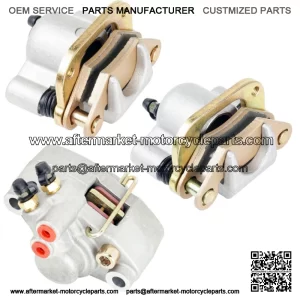 Front And Rear Brake Caliper W/ Pad For Polaris Trail Boss 325 2000 (For: Polaris)