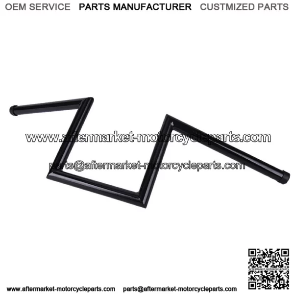 8" Rise Drag Z-Bar 1" Handlebar For Harley Sportster XL 883 1200 Softail Dyna (For: Harley-Davidson)