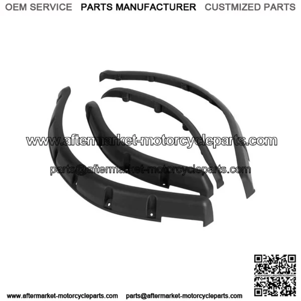 For Club Car DS Golf Cart Fender Flares Front & Rear W/ StainleSteel Hardware