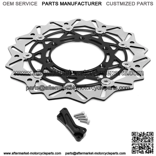 For Yamaha WR250F 2017-2019 WR450F 2016-2018 Oversize 320mm Brake Disc and Caliper Bracket - Image 3