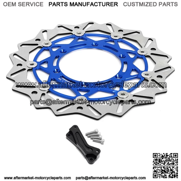 For Yamaha WR250F 2017-2019 WR450F 2016-2018 Oversize 320mm Brake Disc and Caliper Bracket - Image 4