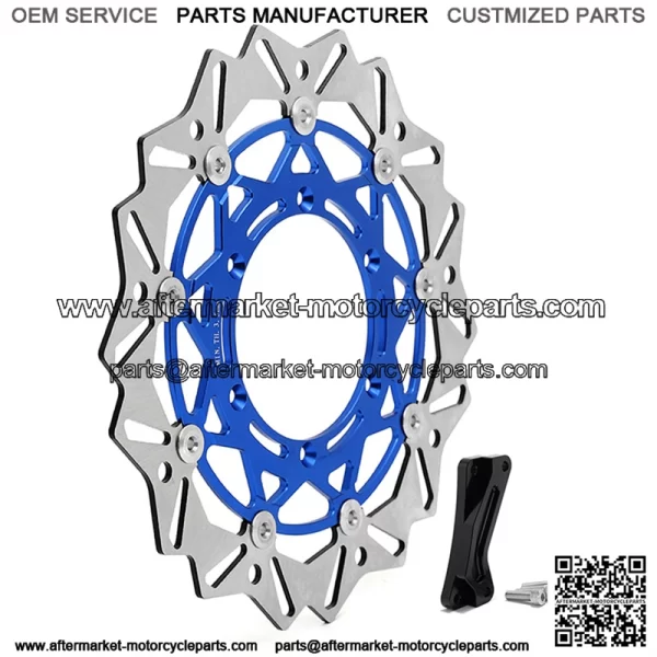 For Yamaha WR250F 2017-2019 WR450F 2016-2018 Oversize 320mm Brake Disc and Caliper Bracket - Image 5