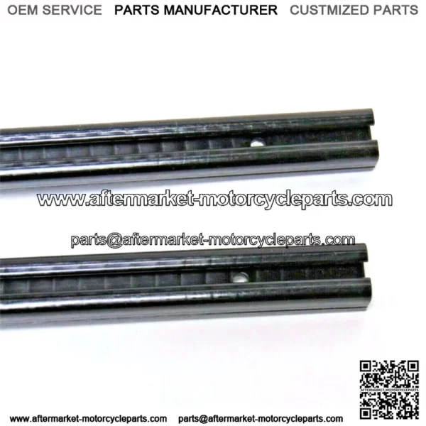 2 OEM Sliders Slide Rails Wear Strips 137" Track & Shorter 2604-257