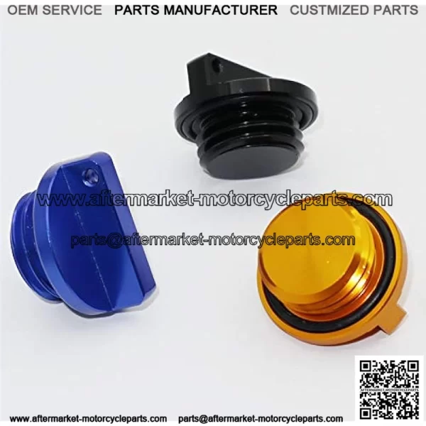 Oil Filler Cap Plug For Yamaha R1 R3 R6 FZ1 FZ6/R FZ07 FZ8 FJR1300 MT01 MT07 YFM600 FZR FZS TDM XVS650 TZ250 (yellow) - Image 4