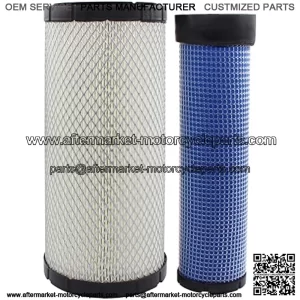 Engine Air Filters Set P822768 P822769 RE68048 RE68049 for John Deere 110 3120 3203 3320 3520 3720 4105 3720 5103 5105 5200