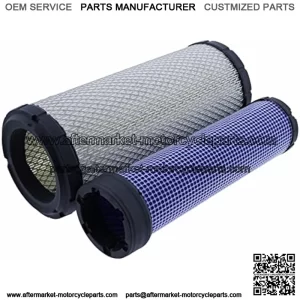 Air Filter Set RE68048 RE68049 Compatible with John Deere Tractor 110 3120 3203 3320 3520 3720 4105 3720 5103 5105 5200 5203 5205 5210 5300 5036D Excavator 75C 80C 60D Mowers 3215B 3225B 3225C