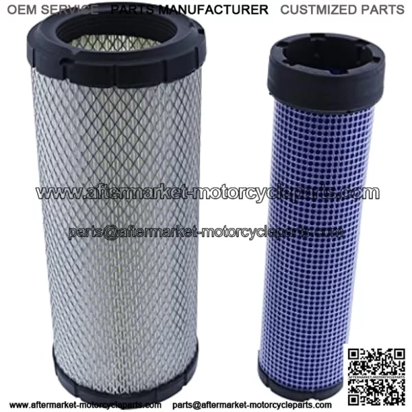 Air Filter Set RE68048 RE68049 Compatible with John Deere Tractor 110 3120 3203 3320 3520 3720 4105 3720 5103 5105 5200 5203 5205 5210 5300 5036D Excavator 75C 80C 60D Mowers 3215B 3225B 3225C - Image 3