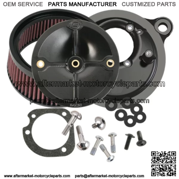 Cycles Super Stock Stealth Air Cleaner Filter Cover 2007+ Harley Sportster (For: Harley-Davidson)