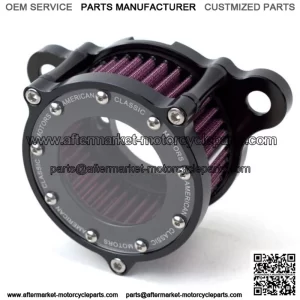 Black Billet Air Cleaner Kit Intake Filter Harley Sportster XL Stage 1 High Flow (For: Harley-Davidson)