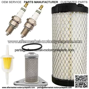 Golf Cart Tune Up Kit with Oil Filter Spark Plug For EZGO TXT/ST 350 Gas 1996-Up