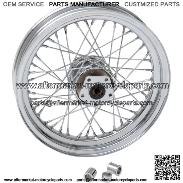 Chrome 16" x 3" 40 Spoke Front Wheel Rim Harley Touring Bagger Dresser 1984-1999 (For: Harley-Davidson)
