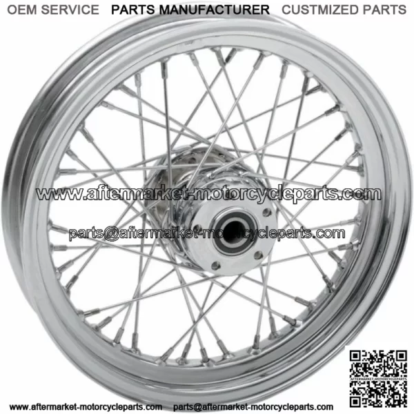 DNA Chrome 16 x 3.5 40 Spoke Front Wheel 1984-1999 Harley Touring Bagger Dresser (For: Harley-Davidson)