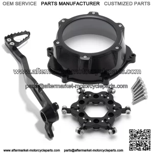 Lock Up Clutch Cover Clutch Kit & Brake Pedal For Honda TRX450ER 2004-2014