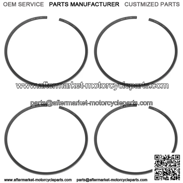 2 Sets  Standard Bore Piston Rings for Kawasaki 750 Jet Ski 1992-2002 80mm