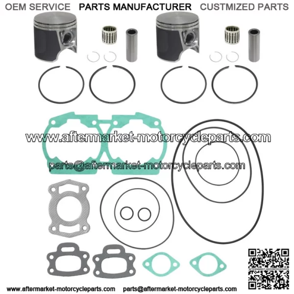 Top End Repair Kit for Sea-Doo 1995-2005 720 HX GTI GSX GS STD Bore 82mm