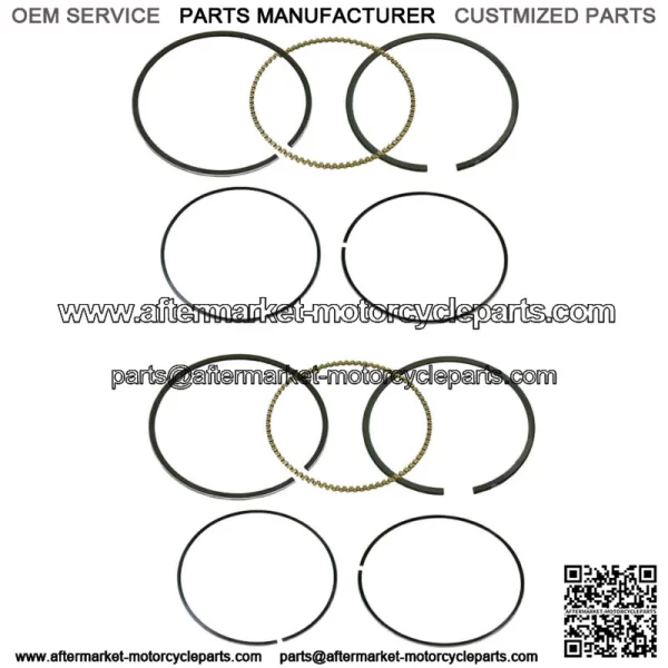2 Sets of  Standard Bore Piston Rings for Polaris 850 ATV's 87mm