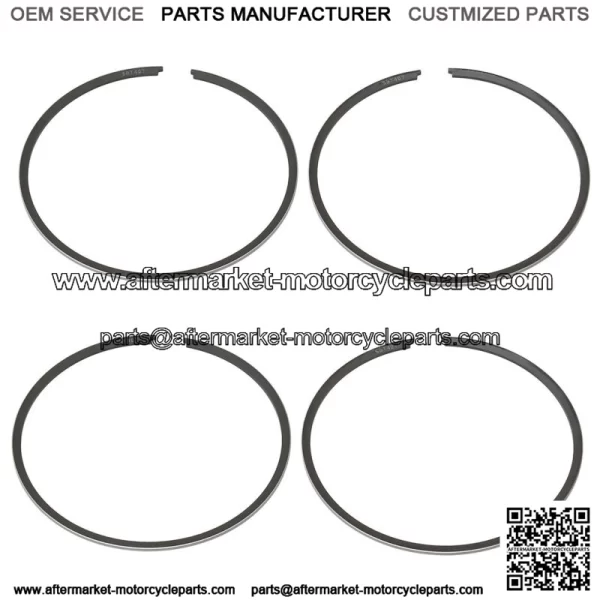 2  Piston Ring Kits for Yamaha Many 1998-2005 800 STD Bore 80mm