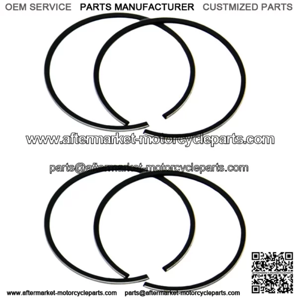 2 Sets  .060 Over Bore Hi Comp Piston Rings for Yamaha Banshee 350 65.5mm