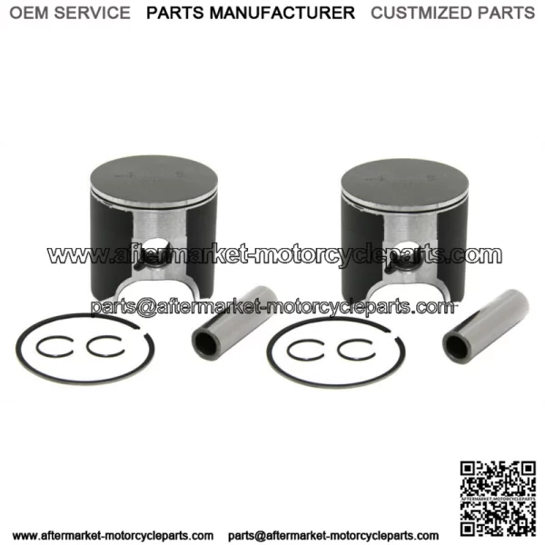 2  Standard Bore Piston Kits for Ski-Doo 700 Twin Cylinder 2000-2004 78mm