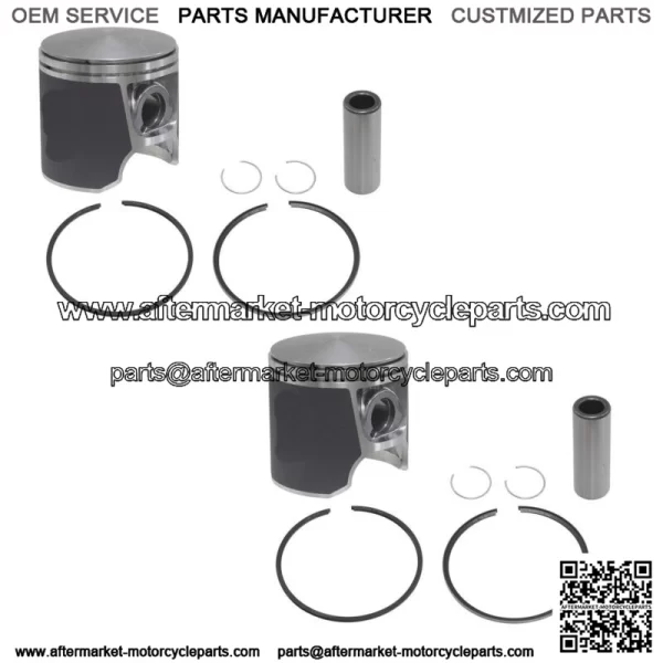 2  Standard Bore Piston Kits for Sea-Doo 650 Many 1993-1996 650 78mm