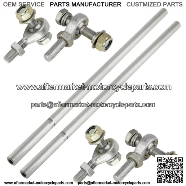 2 Steering Tie Rod w/ Tie Rod End fits Ski-Doo Summit 800R / X 800R 2008 - 2010 (For: More than one vehicle)