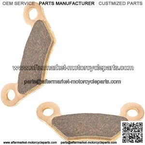 Front Or Rear Brake Pad Compatible with John Deere Xuv Gator 620I Gas/Xuv Gator 850D Diesel