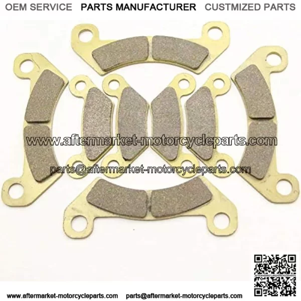 Front Rear Brake Pads Brakes for John Deere Gator XUV 625i 825i 855D 2011 FA610F FA609R AM140607 AM141182 MC0471