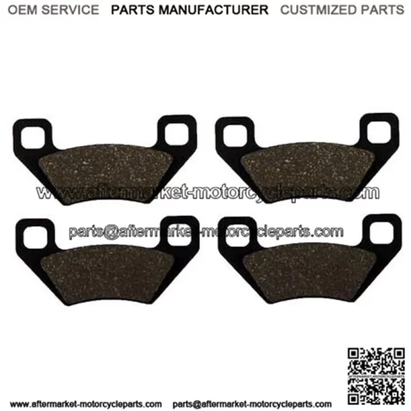 Front Semi-Metallic Brake Pads fits Arctic Cat 650 V2 4x4 V-Twin 2004 2005 2006
