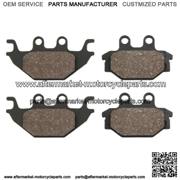 Front Semi-Metallic Brake Pads for Kawasaki Brute Force 300 fits 2012-2023