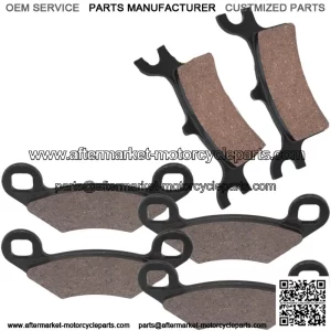 Front Rear Brake Pads for Polaris Sportsman 800 EFI 2005 2006 2007 2008 (For: Polaris Sportsman 800)