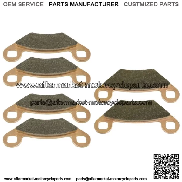Front & Rear Brake Pads Polaris Sportsman 570 Touring SP 2015-19 / Premium 2020 (For: Polaris Sportsman 800)