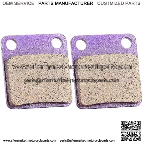 Front Carbon Fiber Brake Pads Motorcycle Motorbike Replacement Brake Pads Fit For 2008 for Hyosung TE450, 2001-2009 2011-2016 for Kawasaki KX65, 2001-2004 for Yamaha Bear Tracker 250