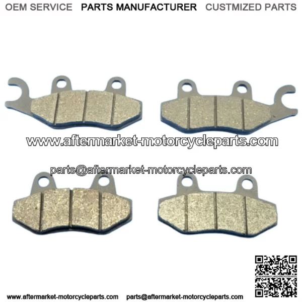 Front Brake Pads for Kawasaki Teryx 800 KRF800/Teryx4 800 KRT800 2014-2016 (For: More than one vehicle)