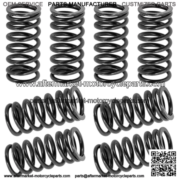8x Intake and Exhaust Valve Spring for Arctic Cat ZR 9000 2014 2015 2016 (For: Arctic Cat)