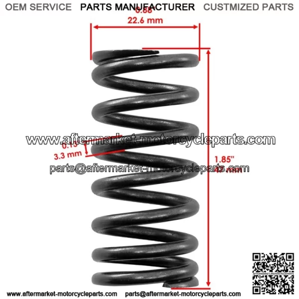 8x Intake and Exhaust Valve Spring for Arctic Cat ZR 9000 2014 2015 2016 (For: Arctic Cat) - Image 2