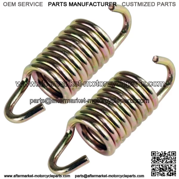 2x Exhaust Muffler Spring For Polaris  Sportsman XP 550 / XP 850 EPS 2009 2010 (For: Polaris Sportsman 570)